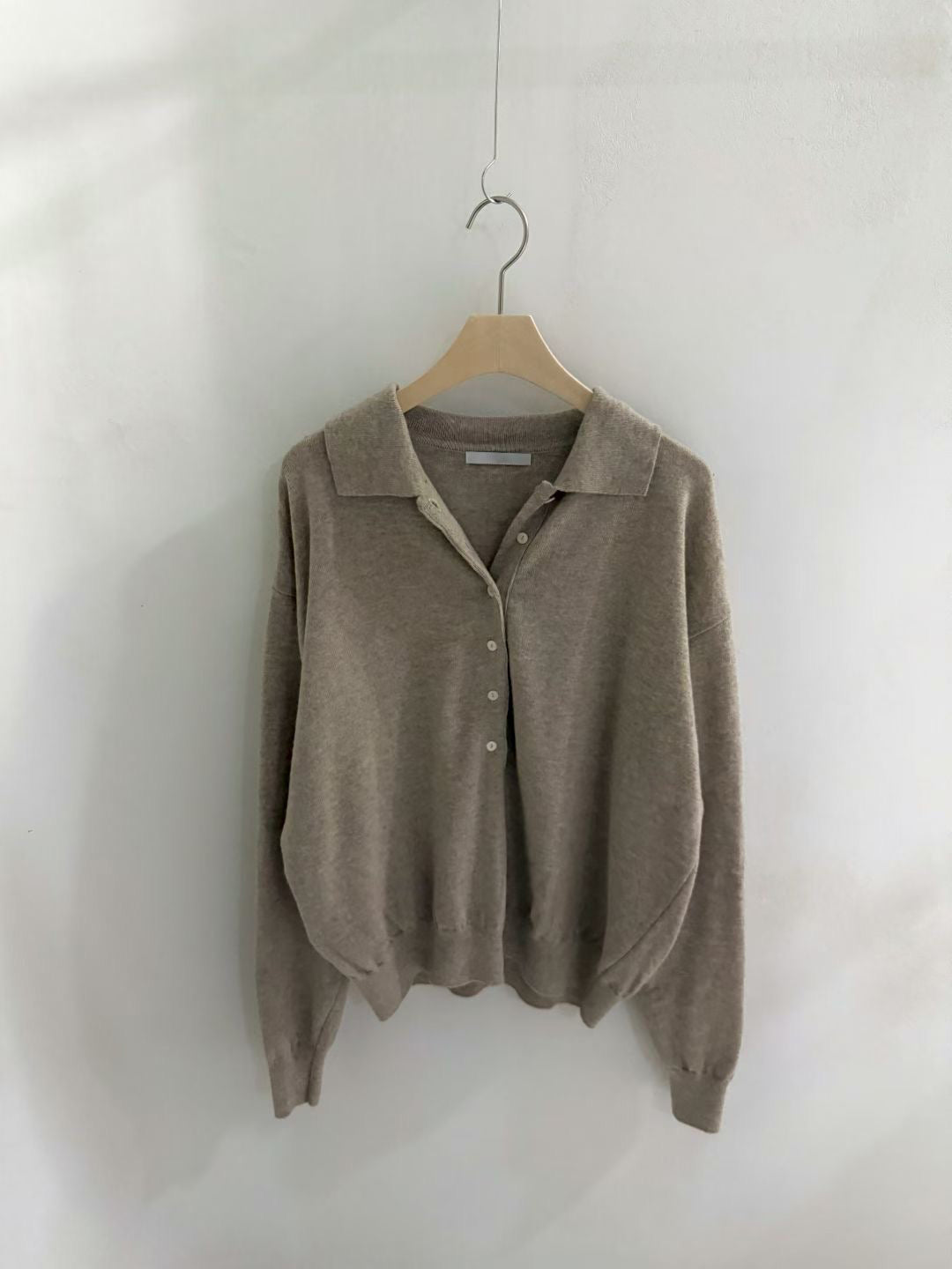 T227 Soft Focus Polo Knit product image 7