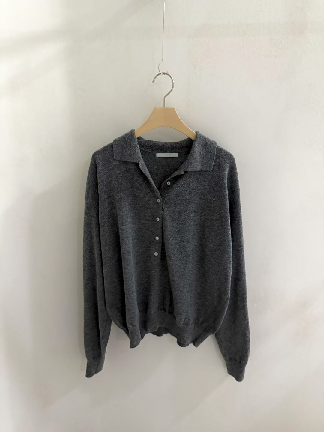 T227 Soft Focus Polo Knit product image 8