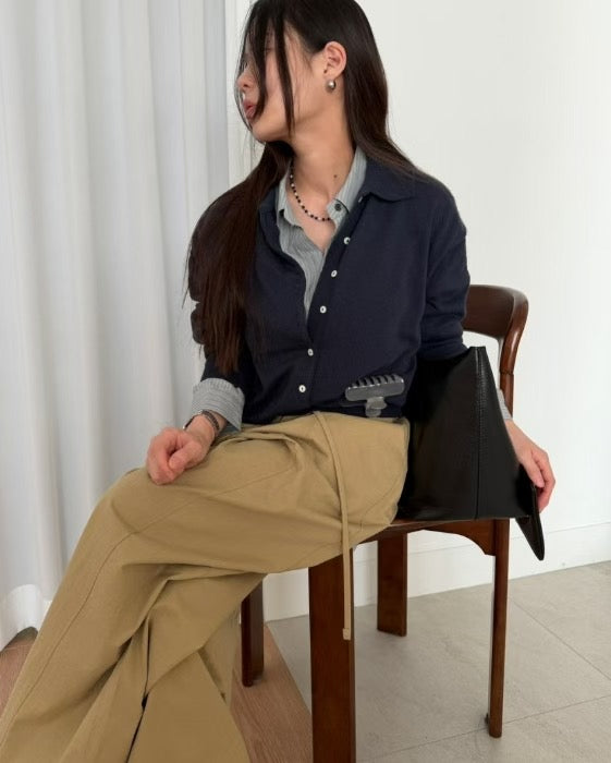 T227 Soft Focus Polo Knit product image 15