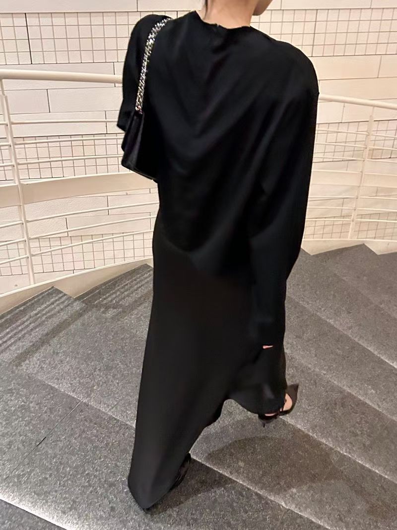 T228 Quiet Drape Satin Top product image 2