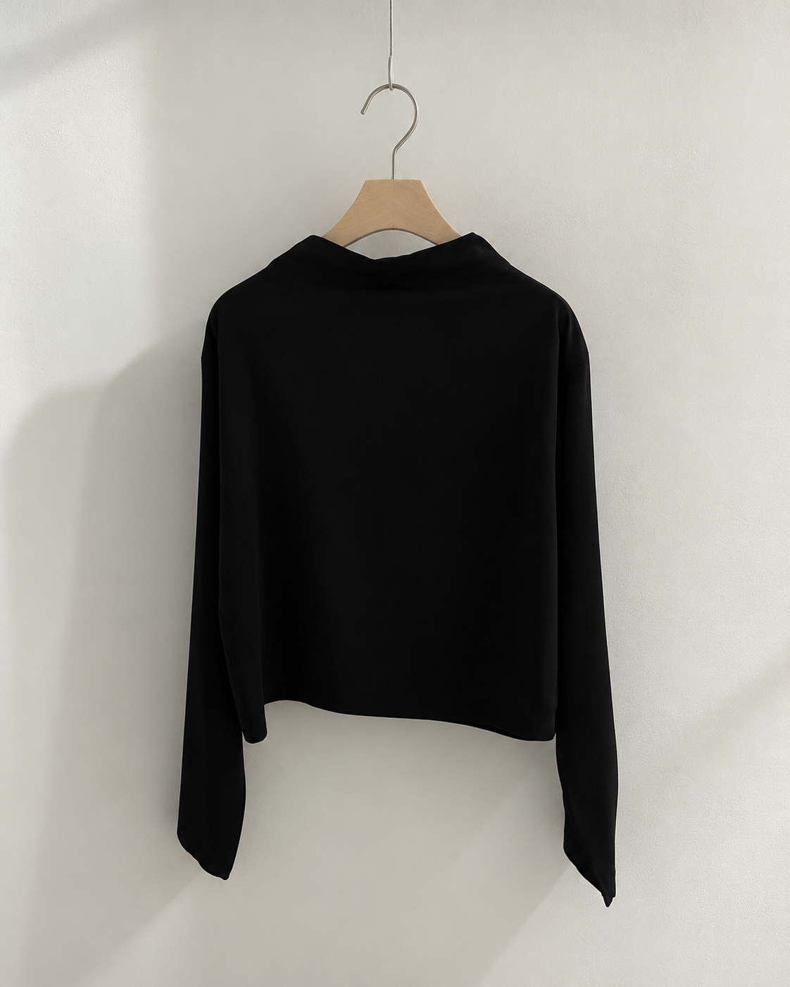 T228 Quiet Drape Satin Top product image 4