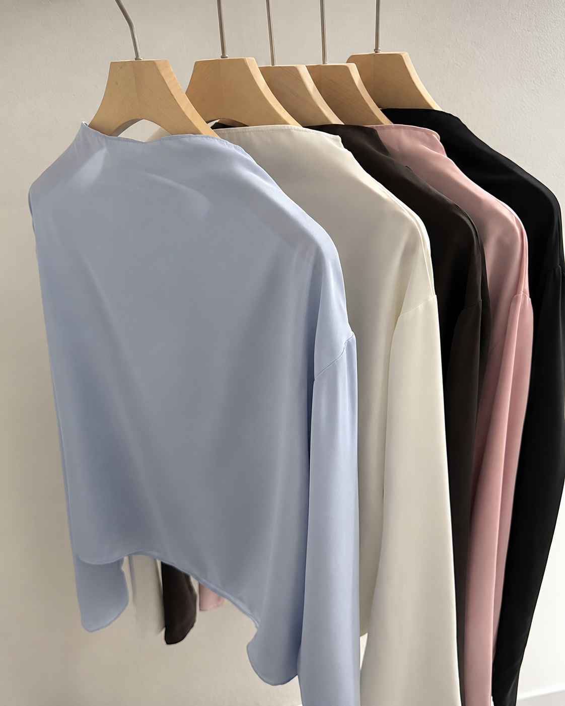 T228 Quiet Drape Satin Top product image 10