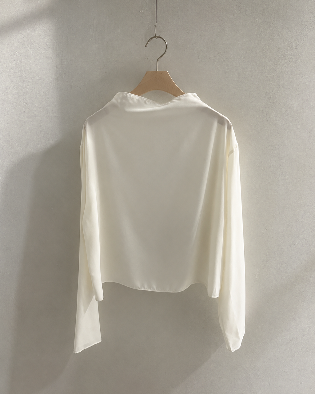 T228 Quiet Drape Satin Top product image 12