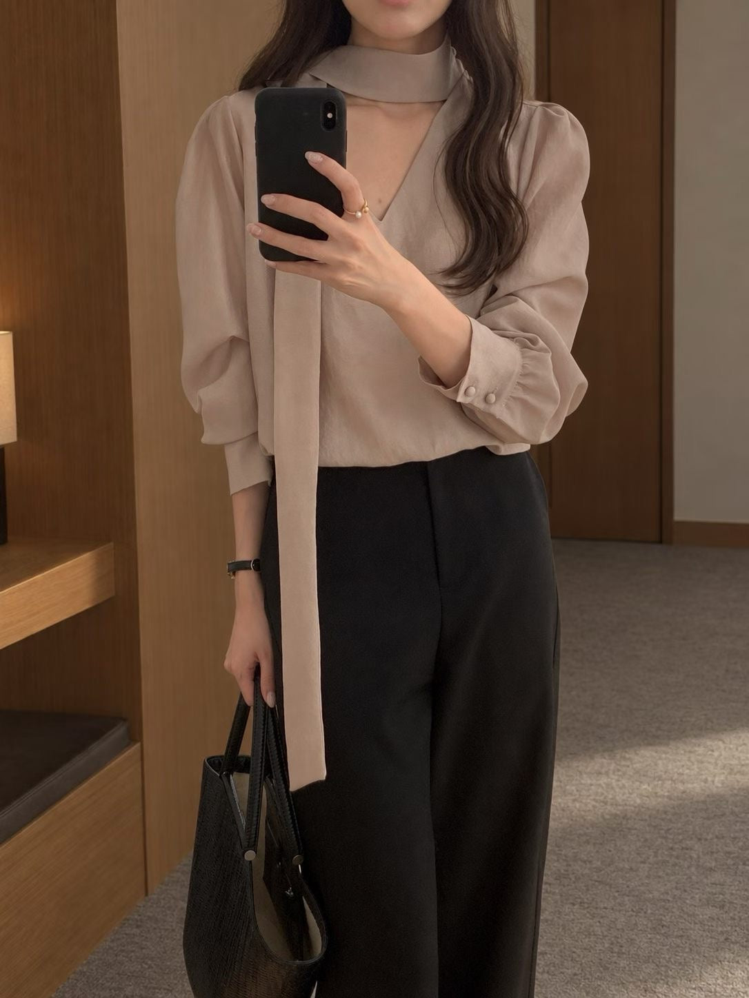 T231 Turnaround Scarf Blouse product image 1