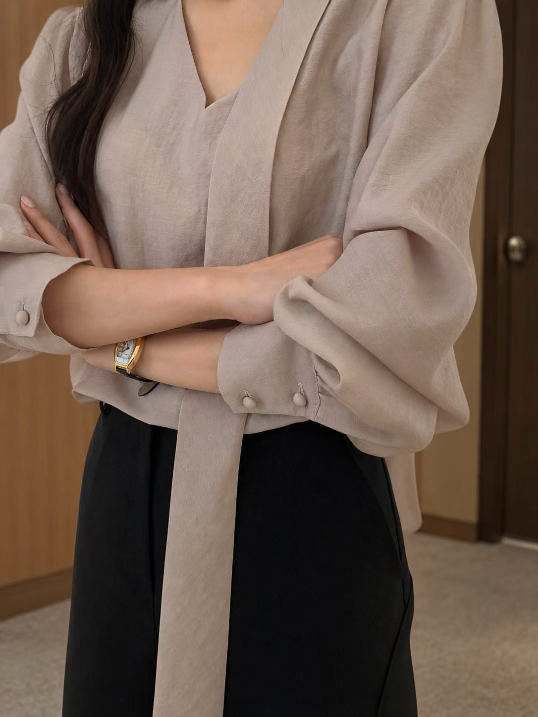 T231 Turnaround Scarf Blouse product image 7