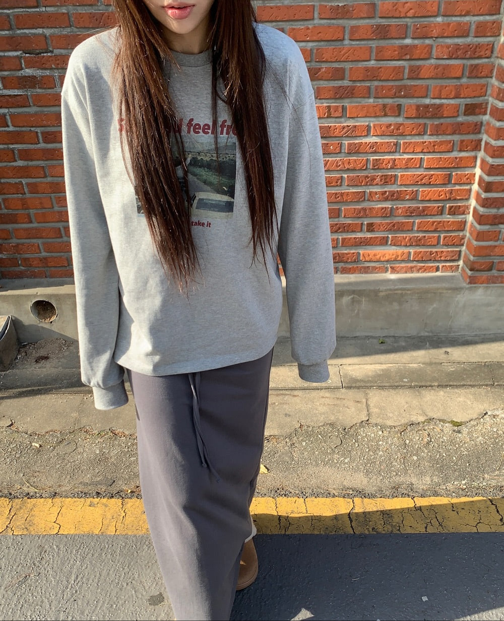 T161 Feel Free Longsleeve