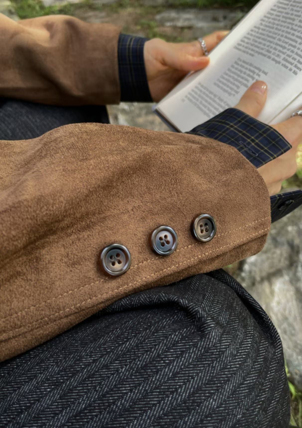 U129 Soho Suede Blazer (Display)