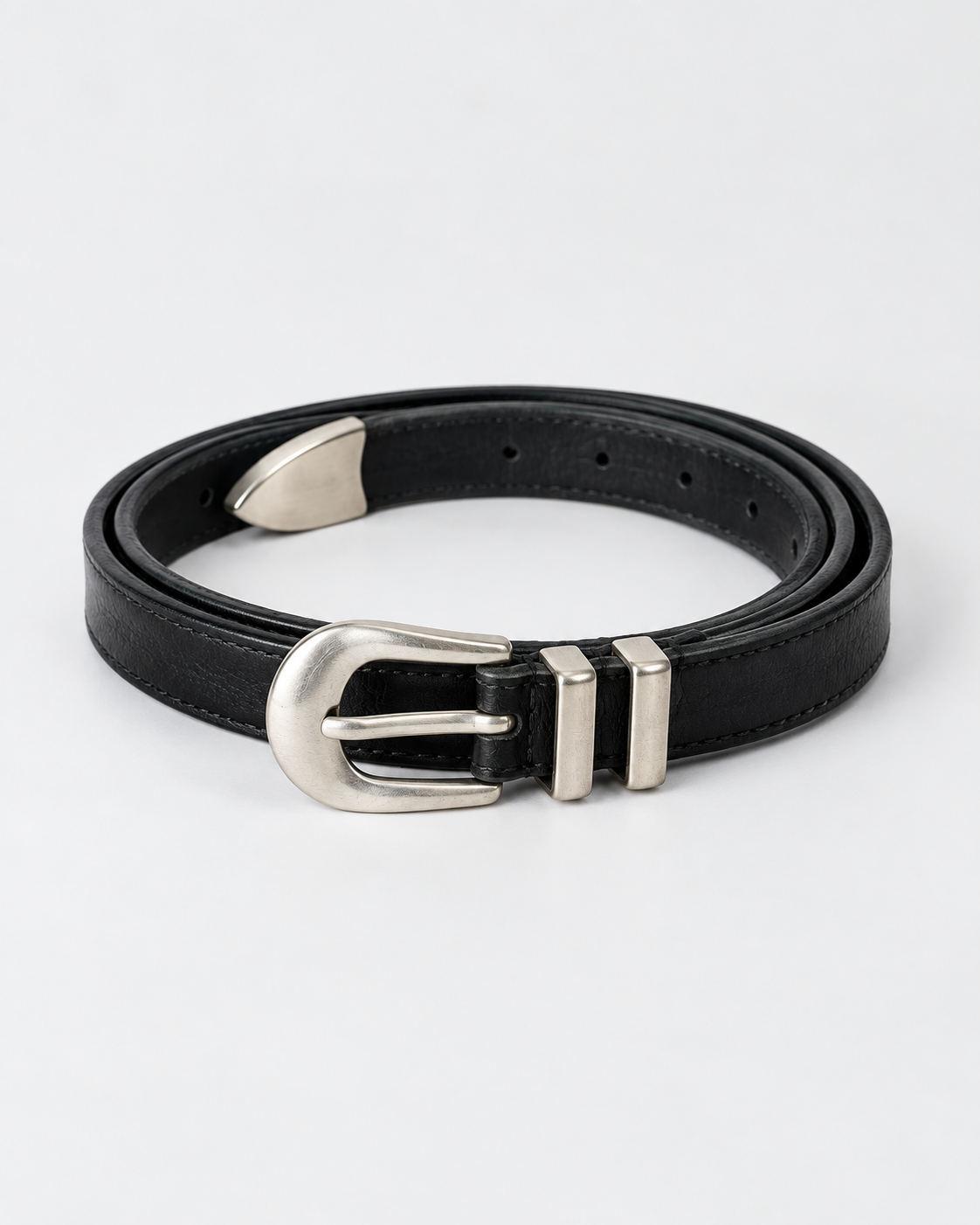 A121 Arc Buckle Belt - Black