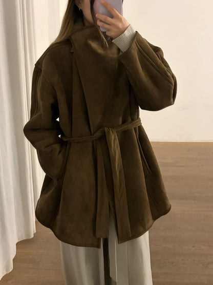 U131 Alpine Wrap Coat