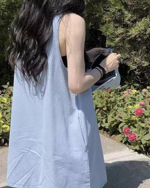 PS102 Breezy Denim Dress (Display)