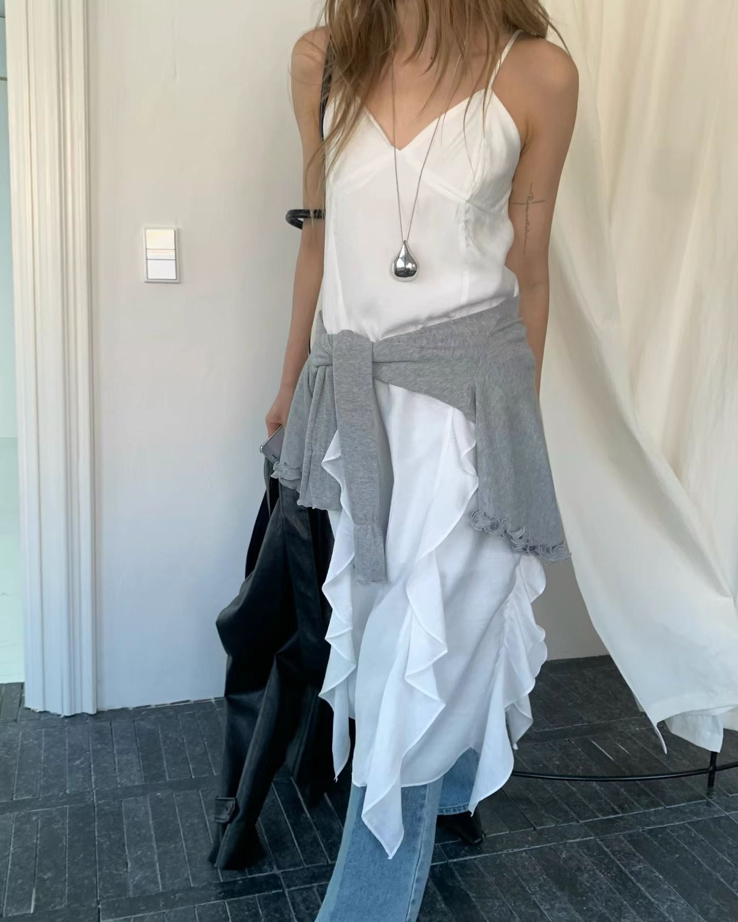 T178 Veil Motion Dress