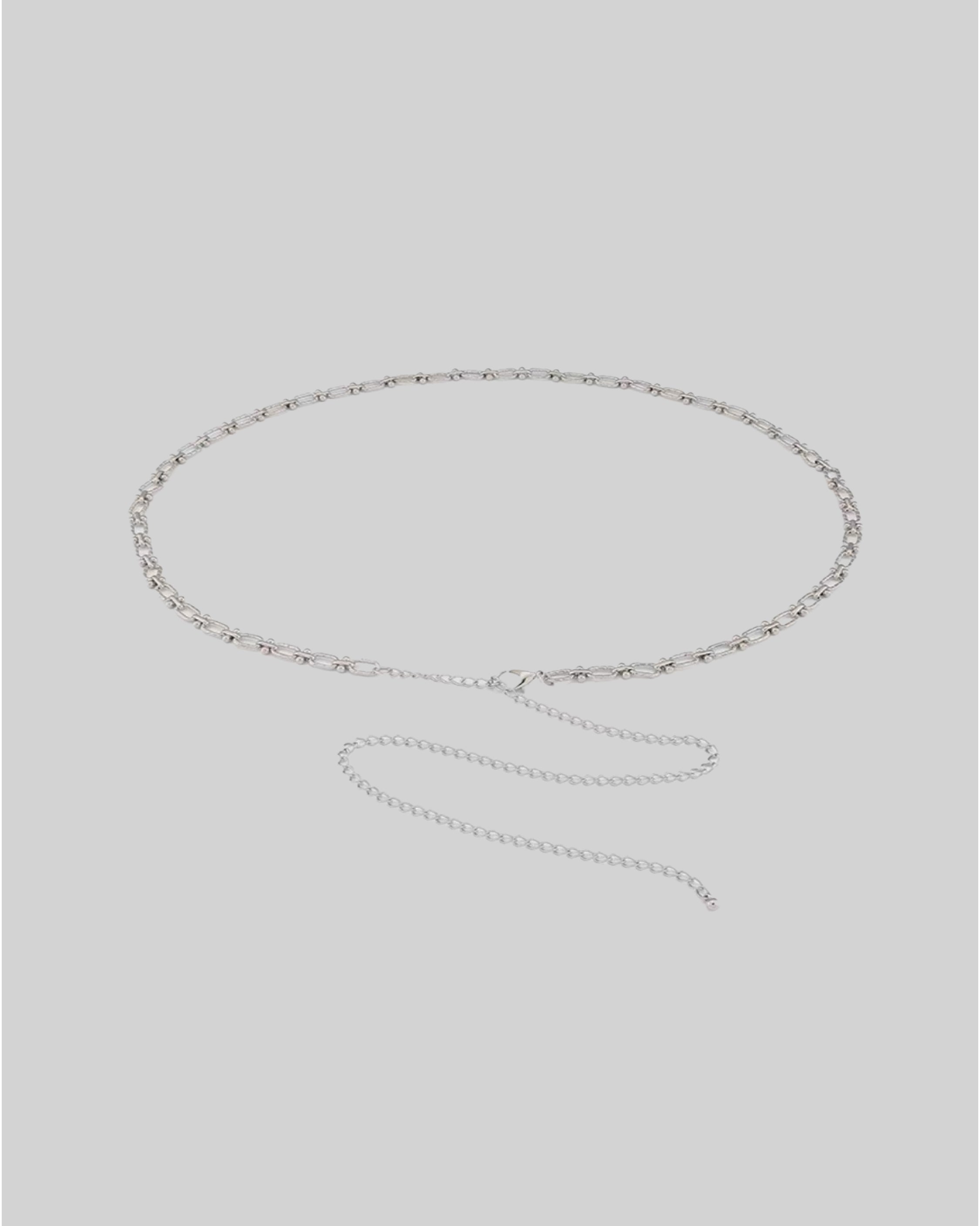 A105 Embellished Chain-Link Belt