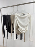 T157 Whisper Drape Top