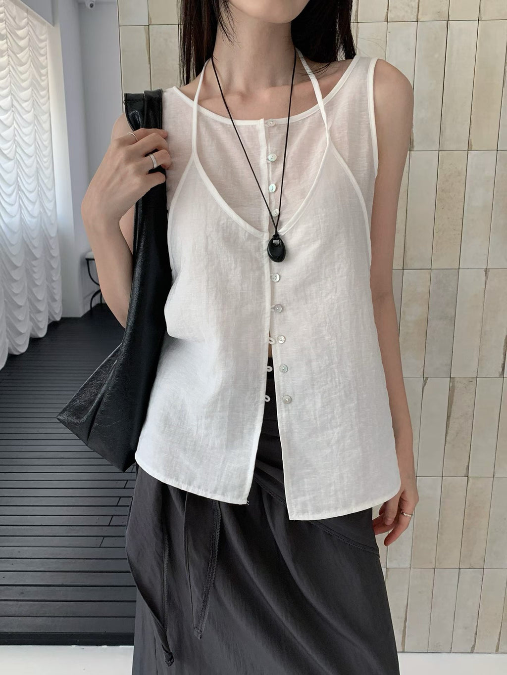 T211 Shell Button Top