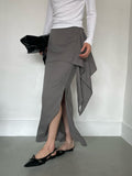 B179 Folded Layer Skirt(Display)