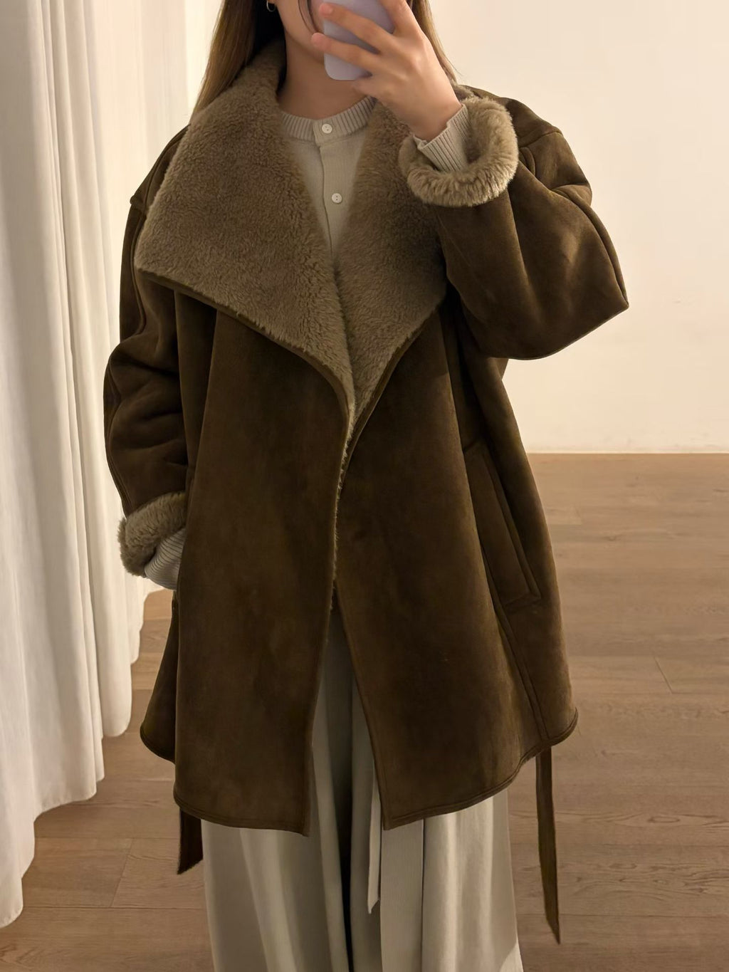 U131 Alpine Wrap Coat (Display)
