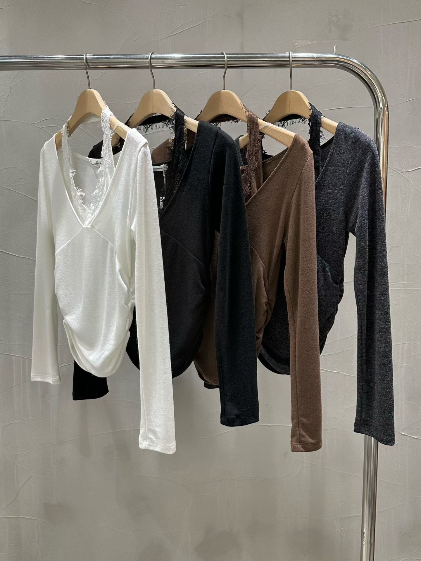 T171 Soft Signal Lace Top