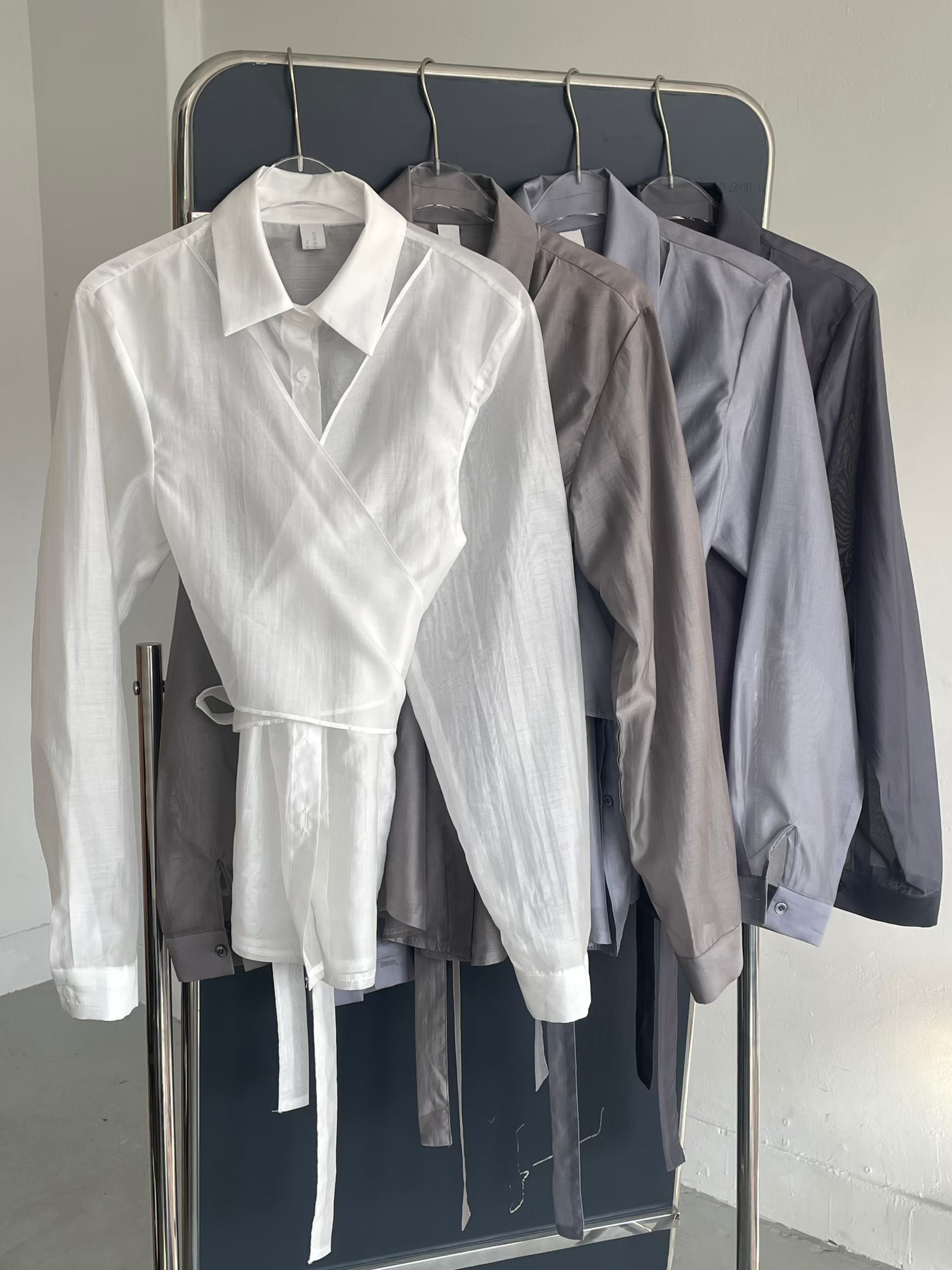T188 Veil Wrap Shirt (Display)