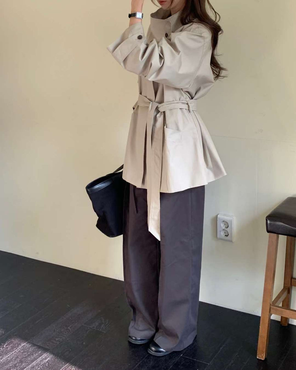 U139 Sandline Short Trench Coats