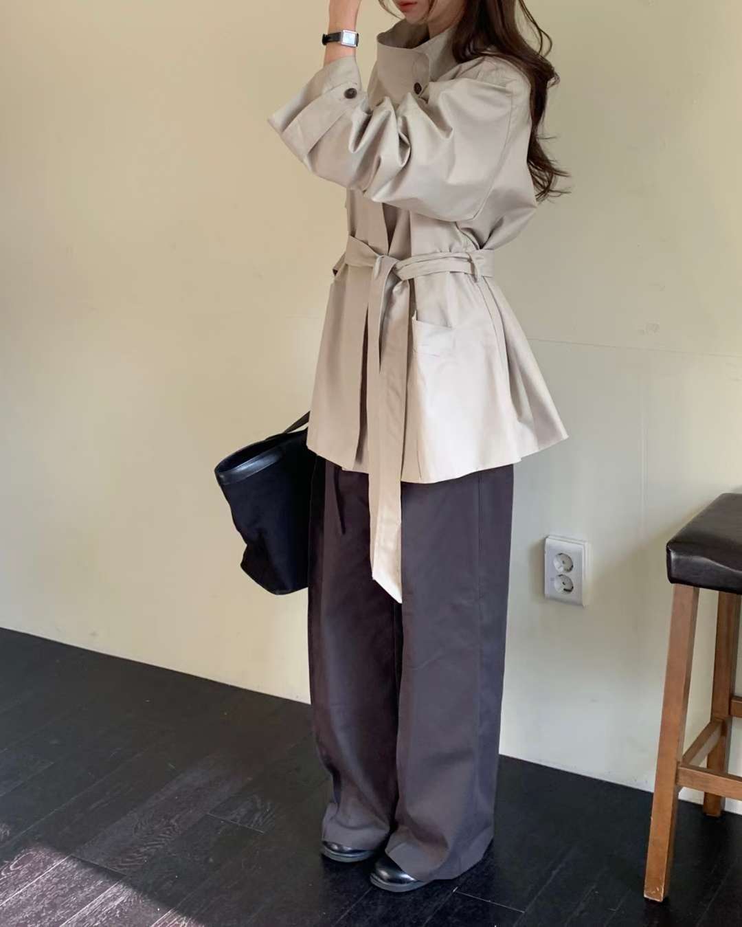 U139 Sandline Short Trench Coats