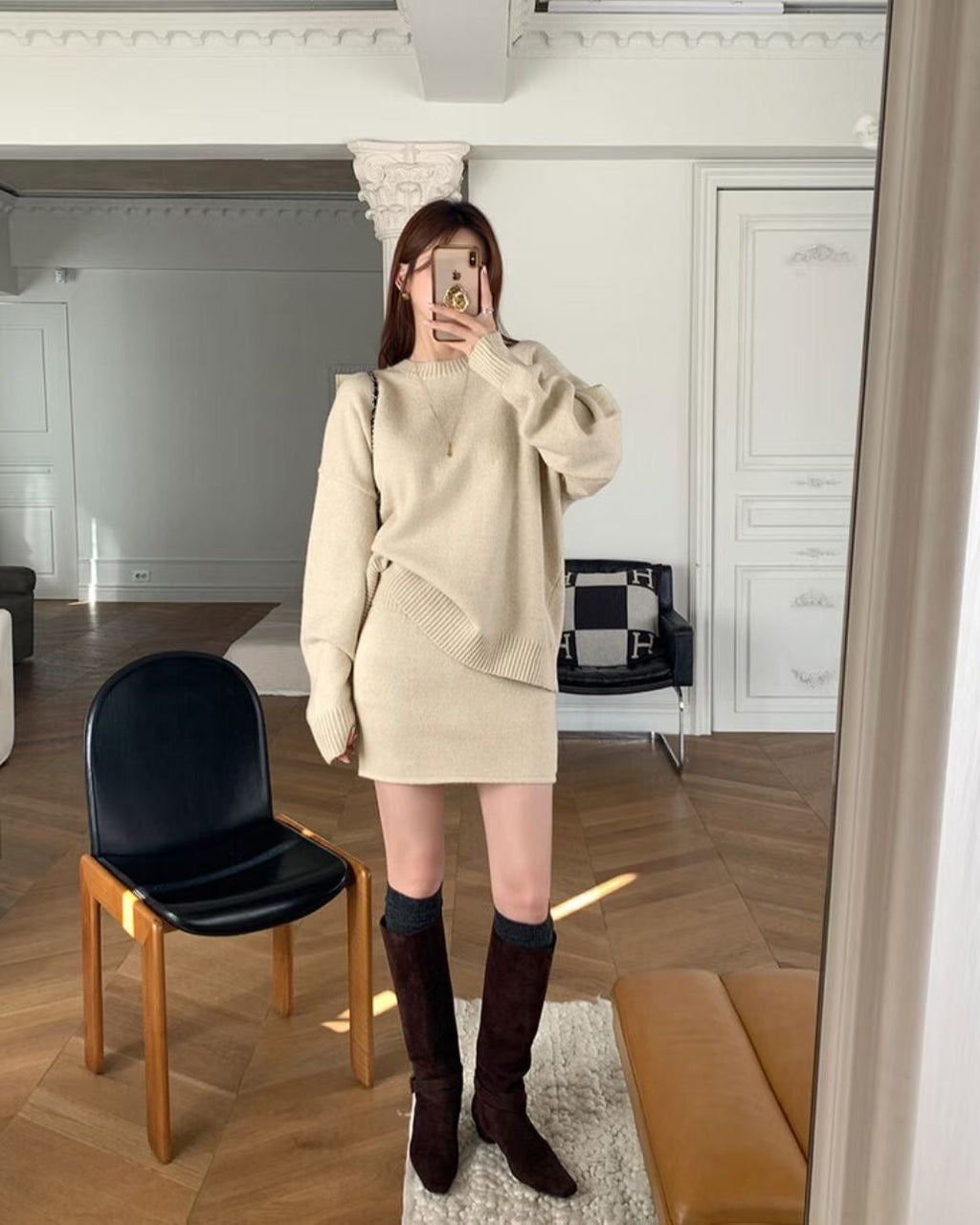 T172 City Ease Knit Set