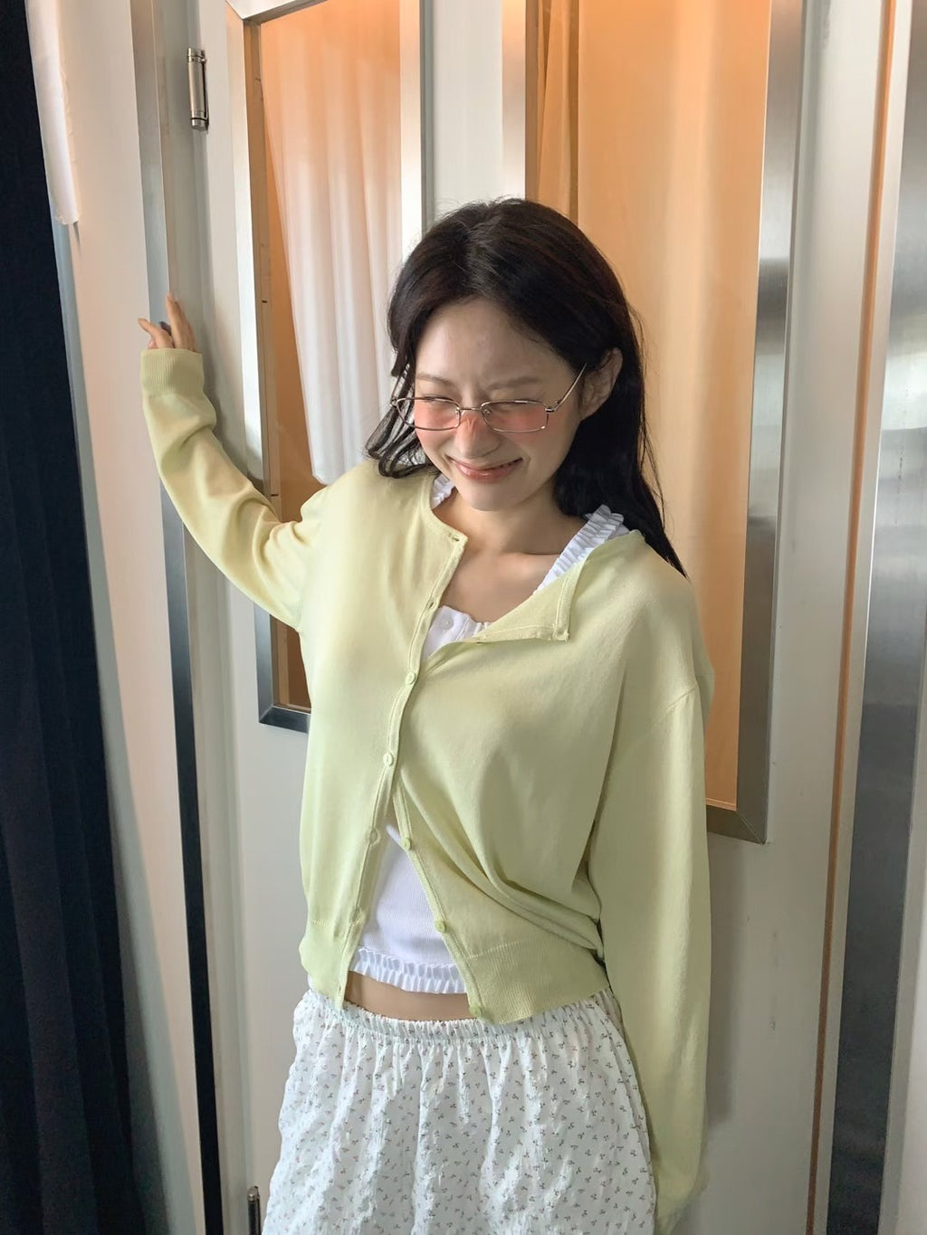 U140 Air Veil Cardigan