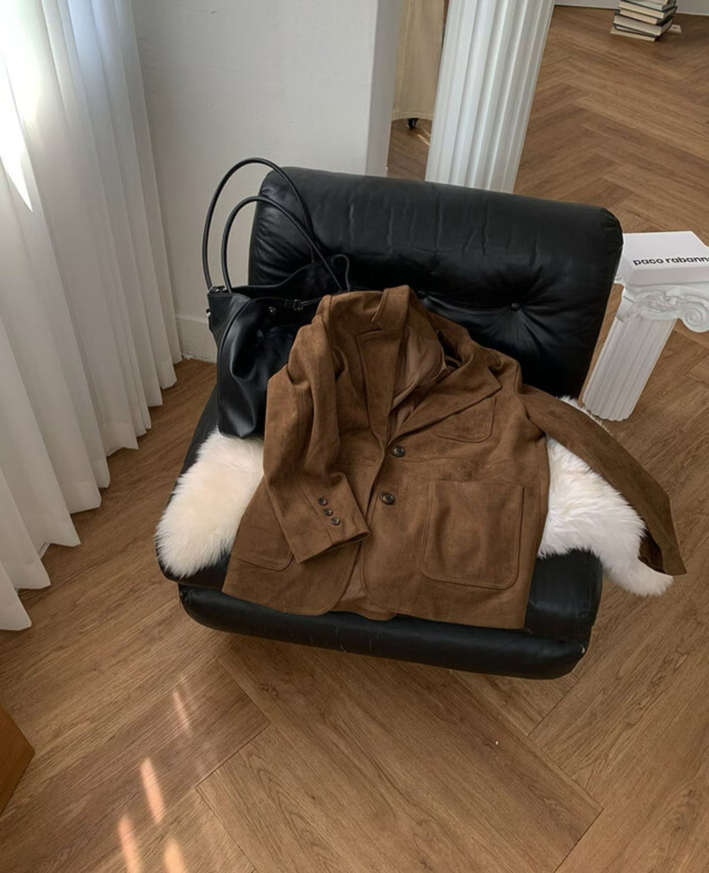 U129 Soho Suede Blazer (Display)