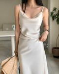 PS115 Satin Form Dress