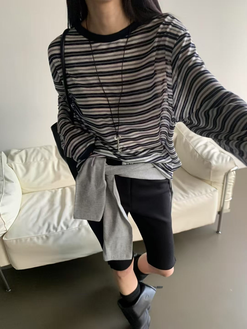 T185 Afterlight Stripe Tee