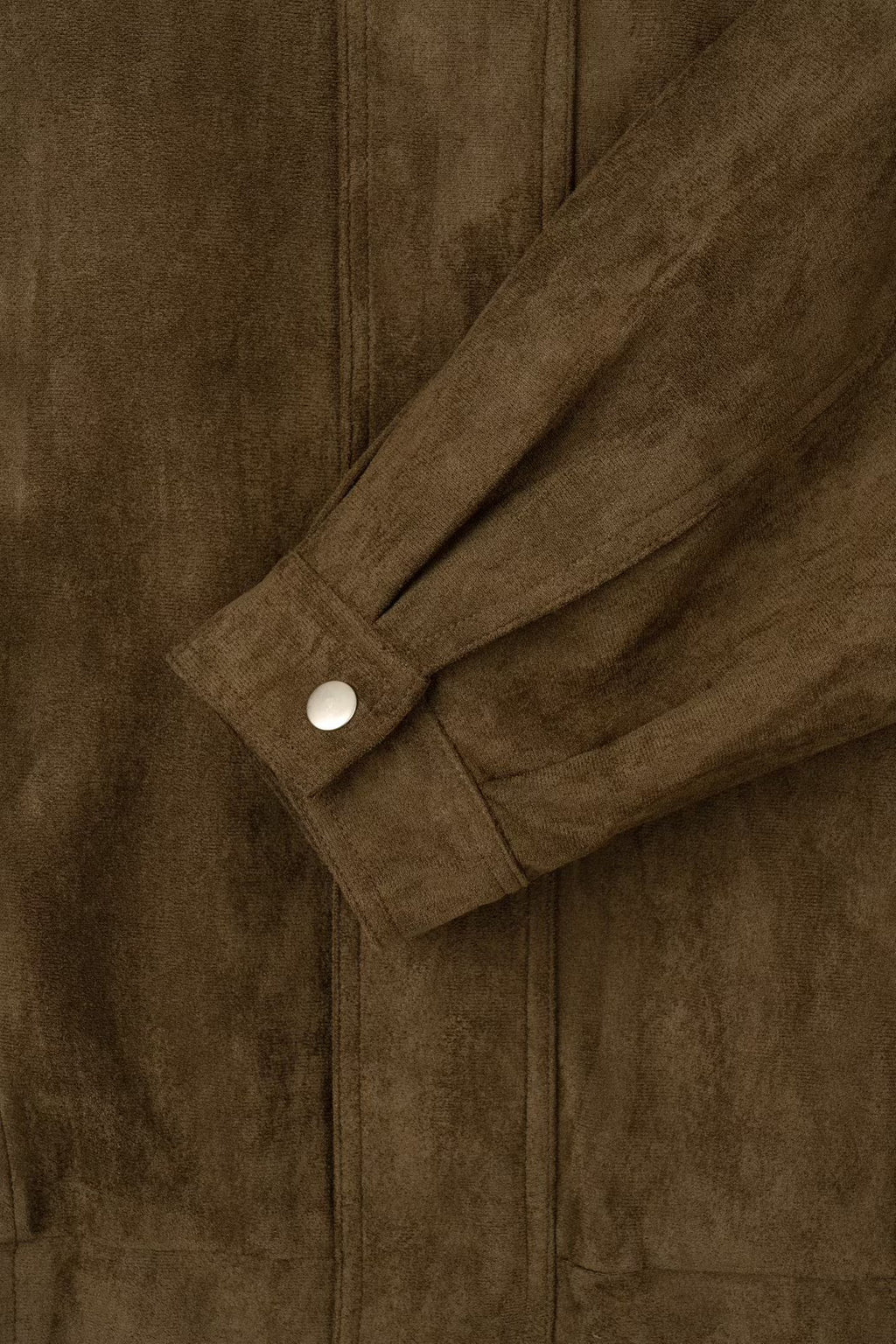 U133 Soft Suede Zip Jacket