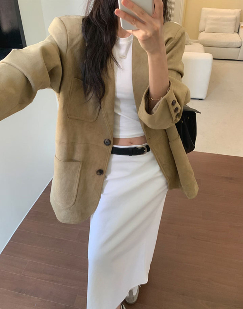 U129 Soho Suede Blazer (Display)