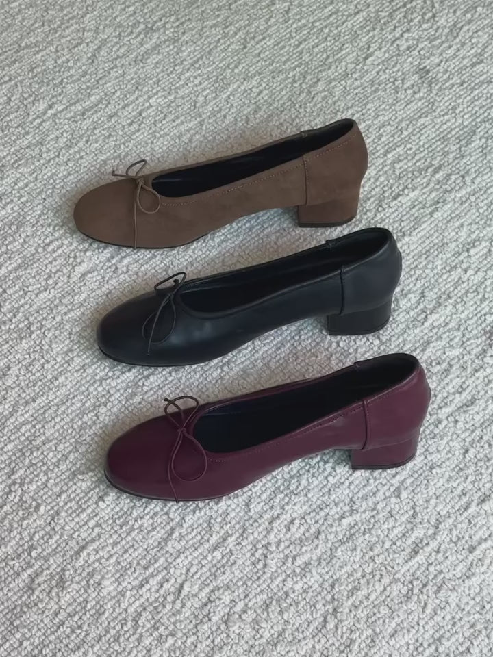 F135 Heel Ballet Flat