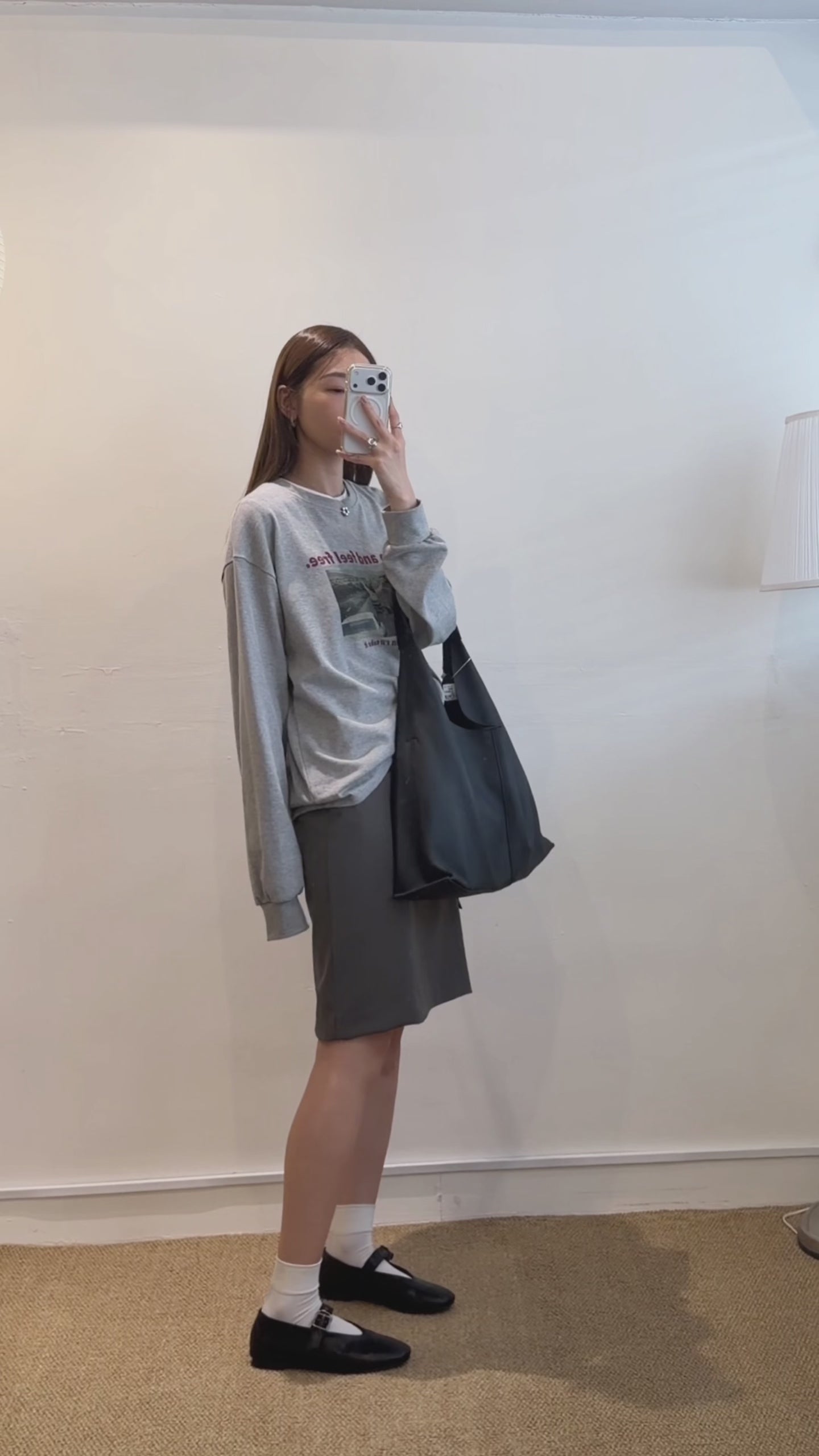 B157 Mono Midi Skirt